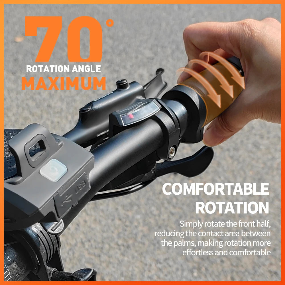 WUXING 158X Twist Throttle | Right Handle | 24–72V