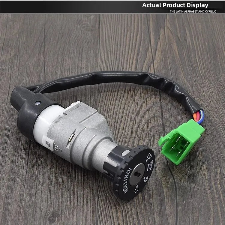 HJ110 Full Vehicle Lock Set | Steering Head Lock | Anti-Theft