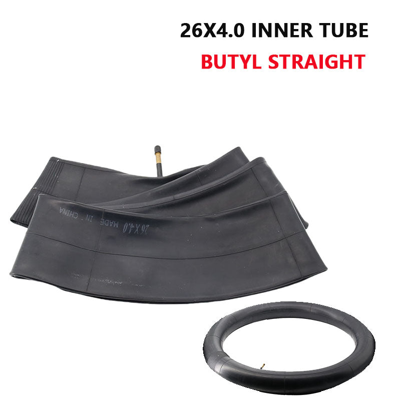 26x4.0 Fat Tire Inner Tube | Snow/Bike/ATV | 1 or 2 Pack