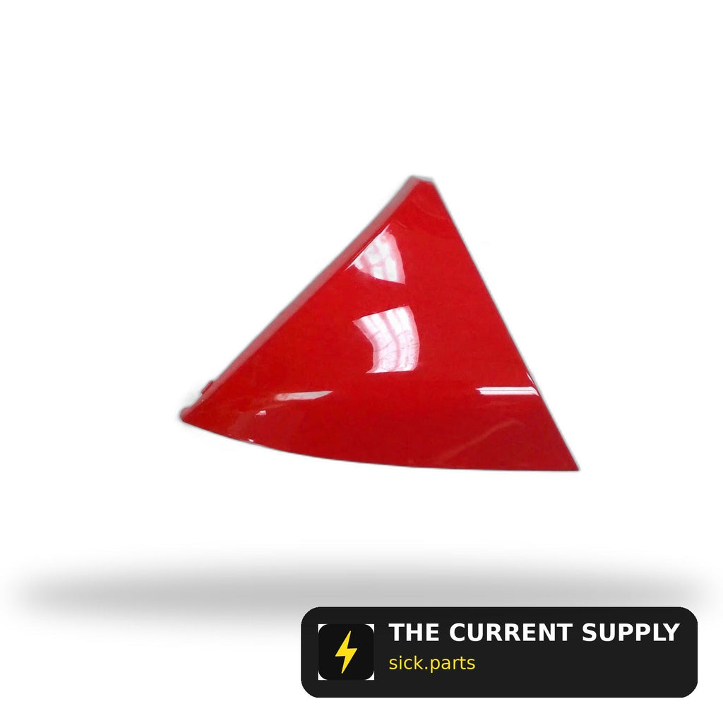 Emmo DX - Storage Box/Tank Left Triangle Panel - Red/Green/Grey