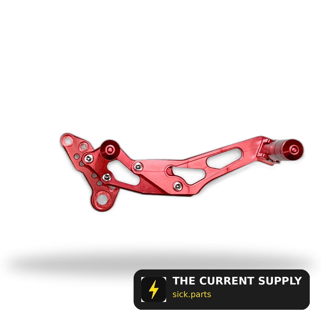 Emmo Gandan - Footpeg Assembly with Bracket & Driver/Passenger Footpeg (Left/Right)
