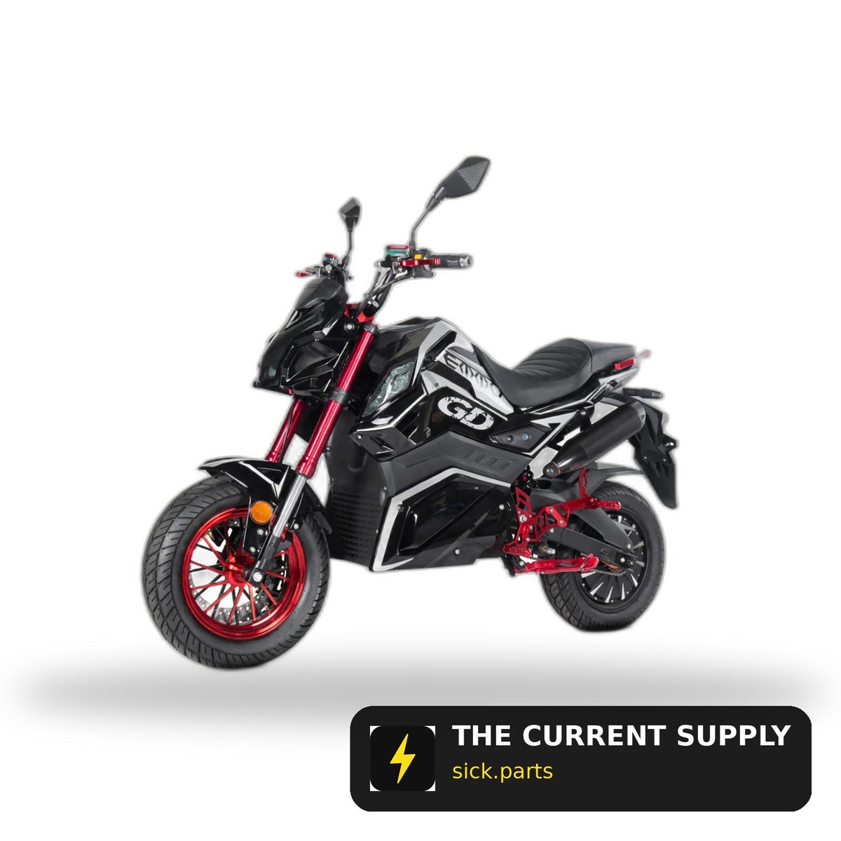 Emmo Gandan - Front Fender - Red/Blue/Black