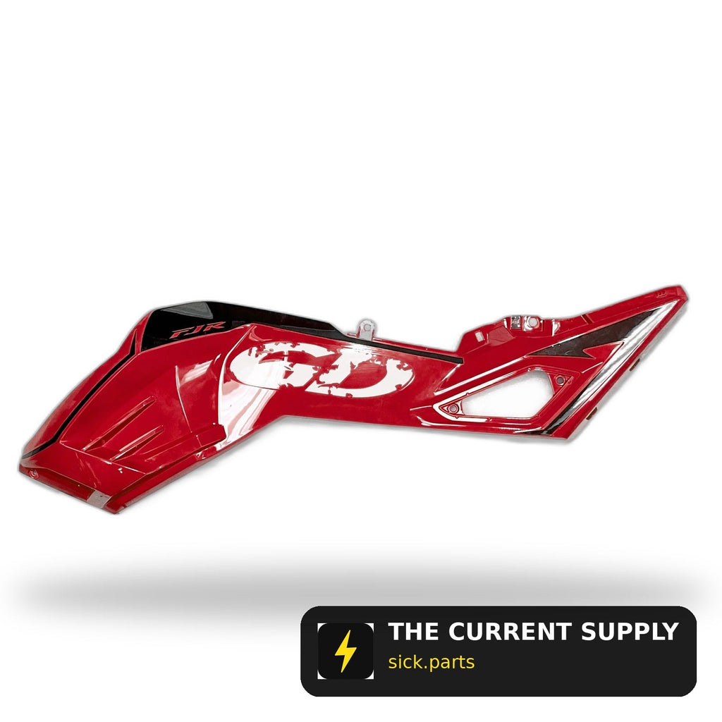 Emmo Gandan - Gastank Side Panel - Red/Blue/Black