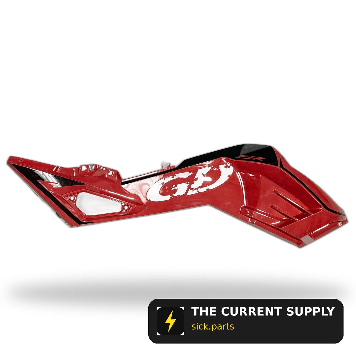 Emmo Gandan - Gastank Side Panel - Red/Blue/Black
