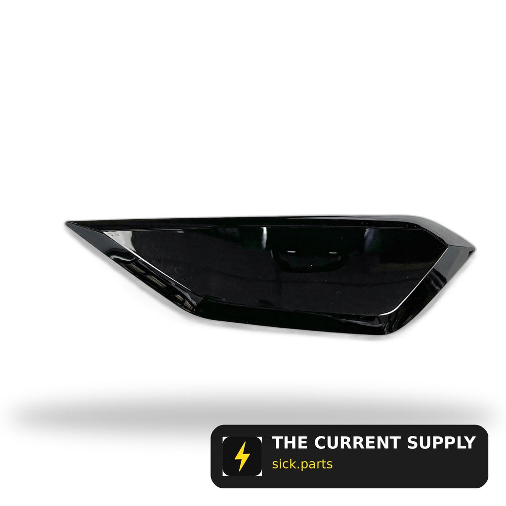 Emmo Gandan - Shiny Black Panel over Lower Battery Panel - Blue/Red/Black