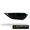 Emmo Gandan - Shiny Black Panel over Lower Battery Panel - Blue/Red/Black