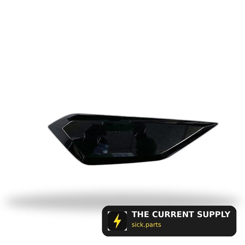 Emmo Gandan - Shiny Black Panel over Lower Battery Panel - Blue/Red/Black