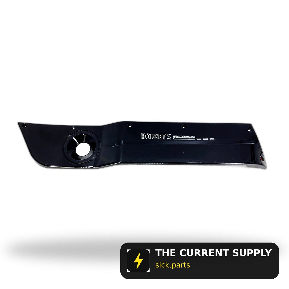 Emmo Hornet X - Side Strip Panel (Where Panel Axle Goes Thru) - Left/Right - Black/Red/Blue