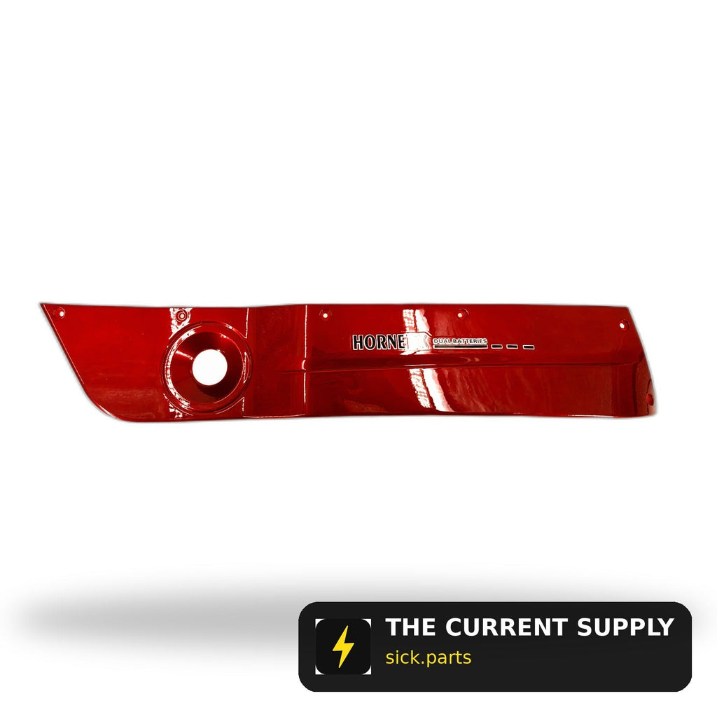 Emmo Hornet X - Side Strip Panel (Where Panel Axle Goes Thru) - Left/Right - Black/Red/Blue