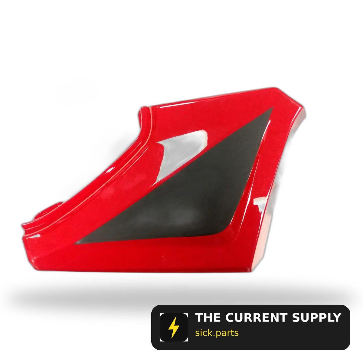 Emmo Kamen - Middle Side Panel - Silver/Black/Red