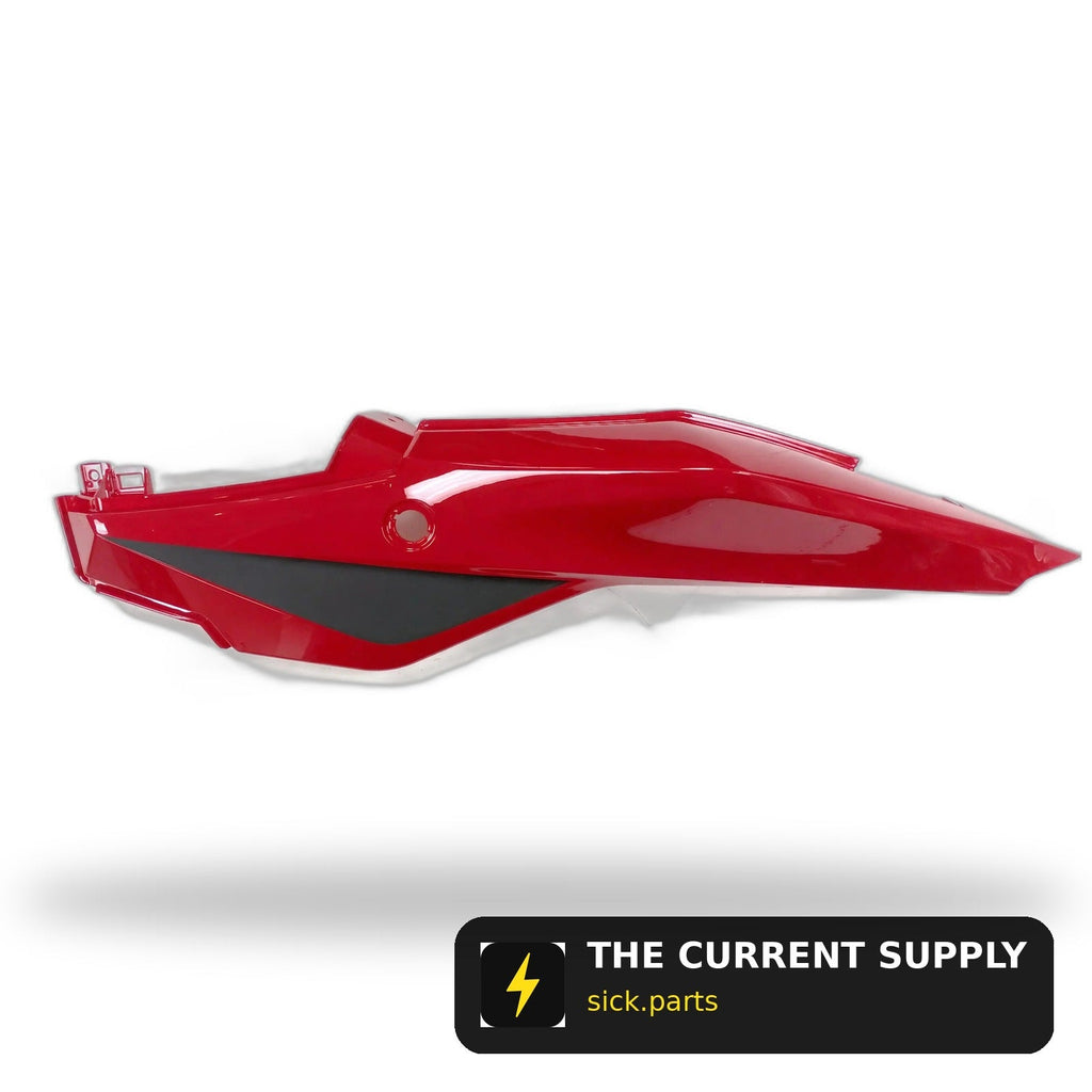 Emmo Kamen - Under Seat Panel - Red/Black/Silver