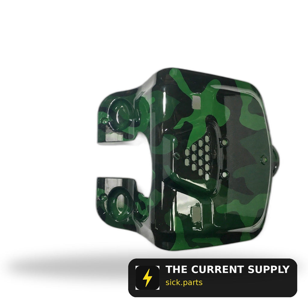 Emmo Monster - Front Panel (Behind Headlights) - Black/Camo