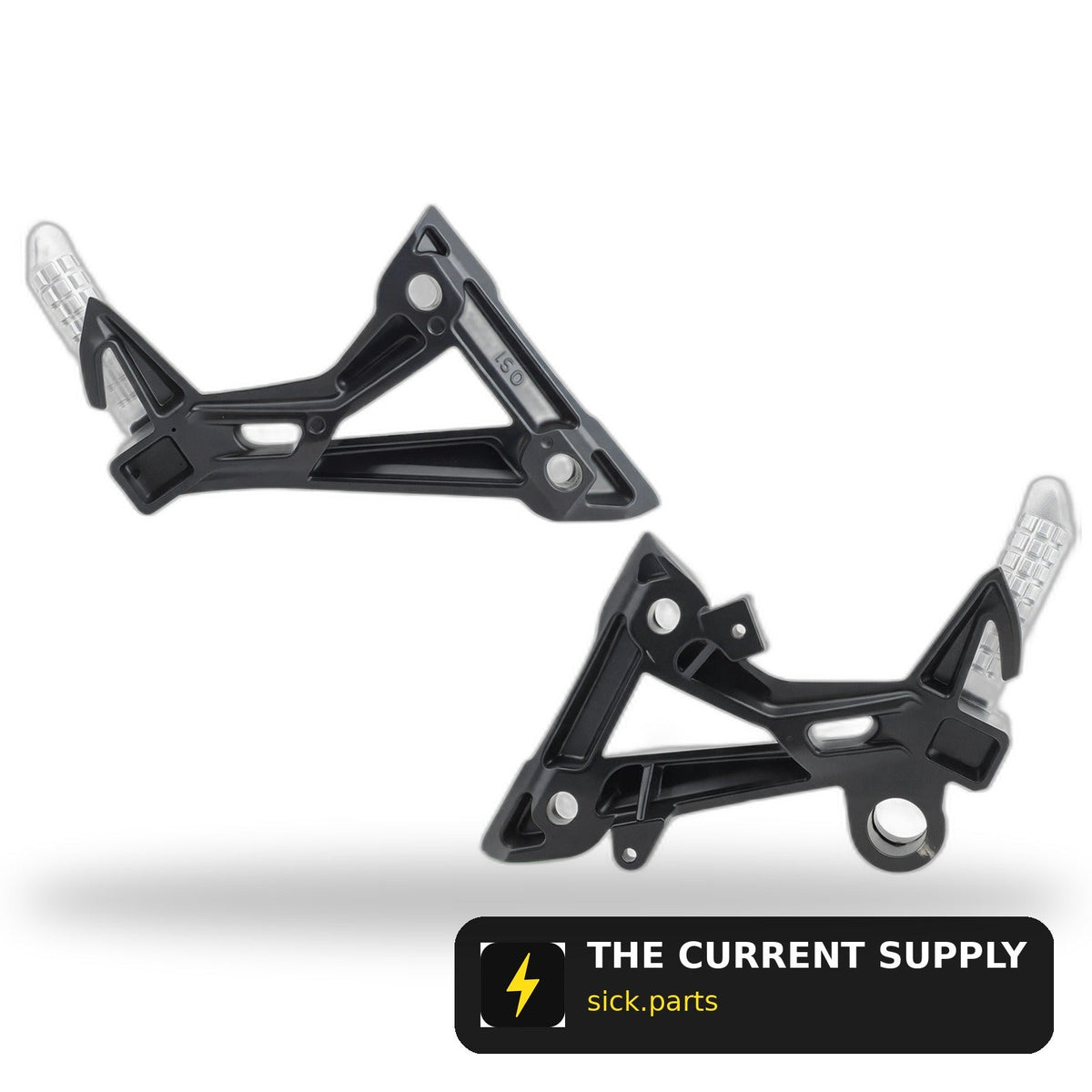 Emmo Zone Black Foot Peg Assembly