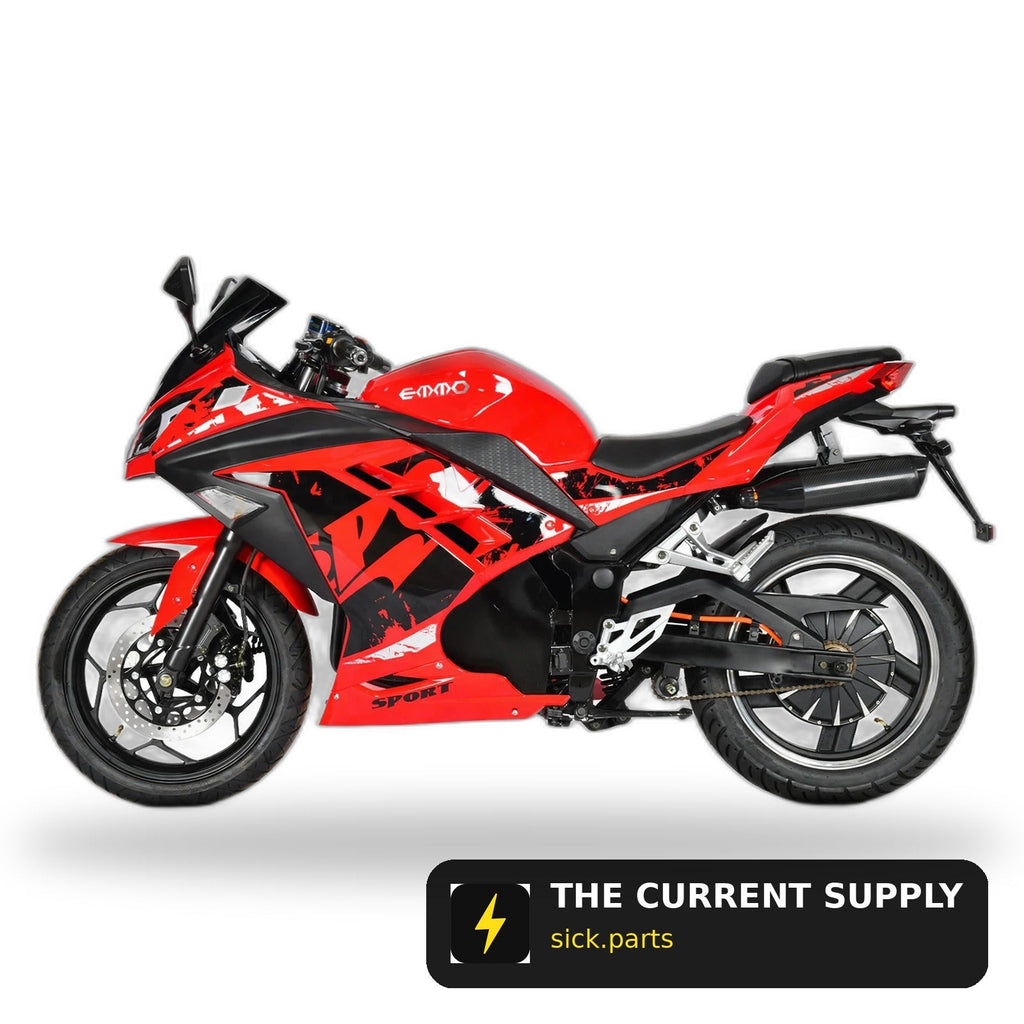 Emmo Zone GTS/Max - Large Colored Side Battery Panel - Left/Right - Black/Red/hite/Green/Blue