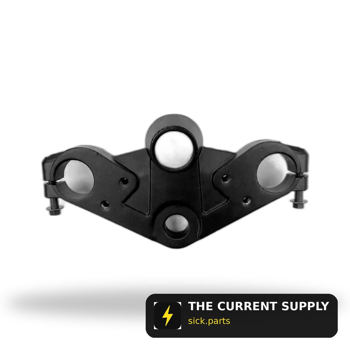 Emmo Zone GTS/Max - Triple Tree Top Plate/ Triple Tree Top Clamp Matt Black