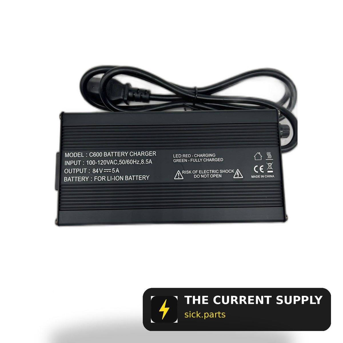 Emmo 72v Lithium Charger - Metal
