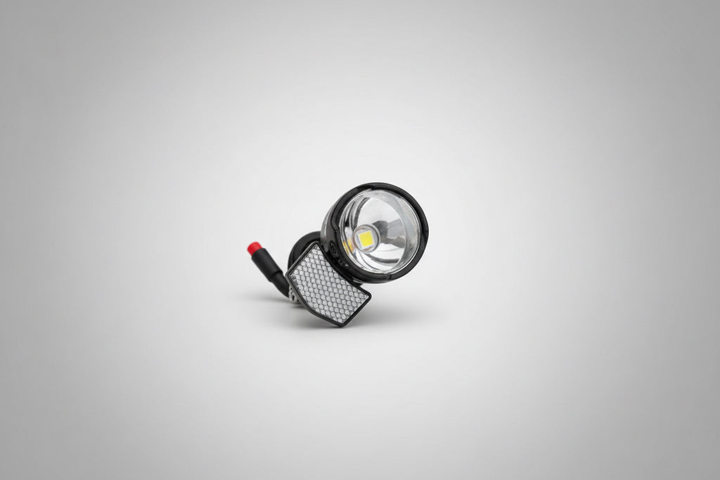 Bike Headlight with Reflector | Black | Used E-Bike Part