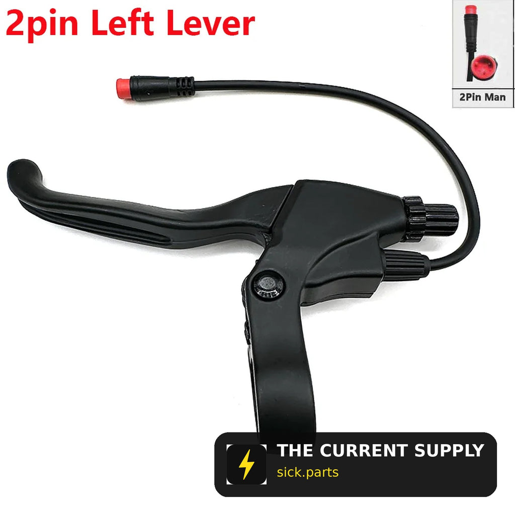 Electric Brake Levers | 2-Pin E-Bike / Scooter | Left / Right / Pair