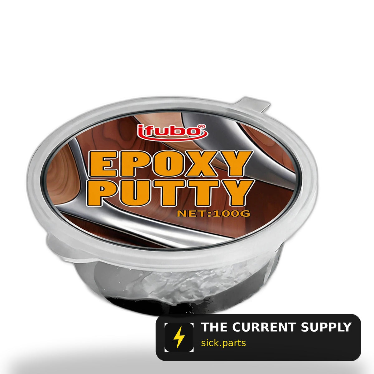 ifubo-100g-epoxy-putty-high-hardness-waterproof-fast-setting-repair-compound-for-plastic-metal-wood-versatile-putty