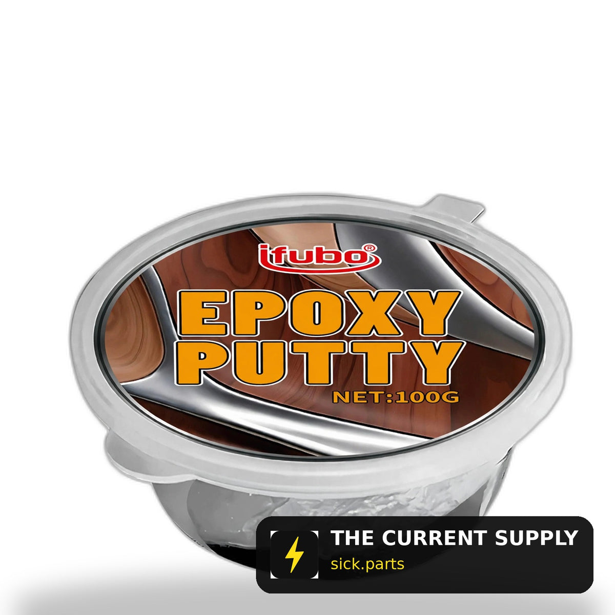 ifubo-100g-epoxy-putty-high-hardness-waterproof-fast-setting-repair-compound-for-plastic-metal-wood-versatile-putty
