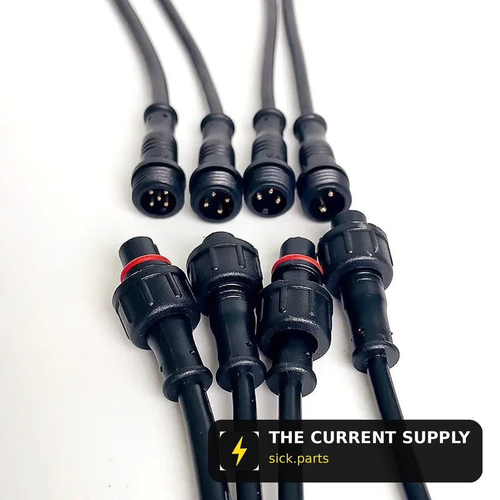 5-20pcs-m12-waterproof-2-3-4-5pin-ip65-cable-wire-plug-for-led-strips-male-and-female-jack-20cm-length-connector-small-size-head