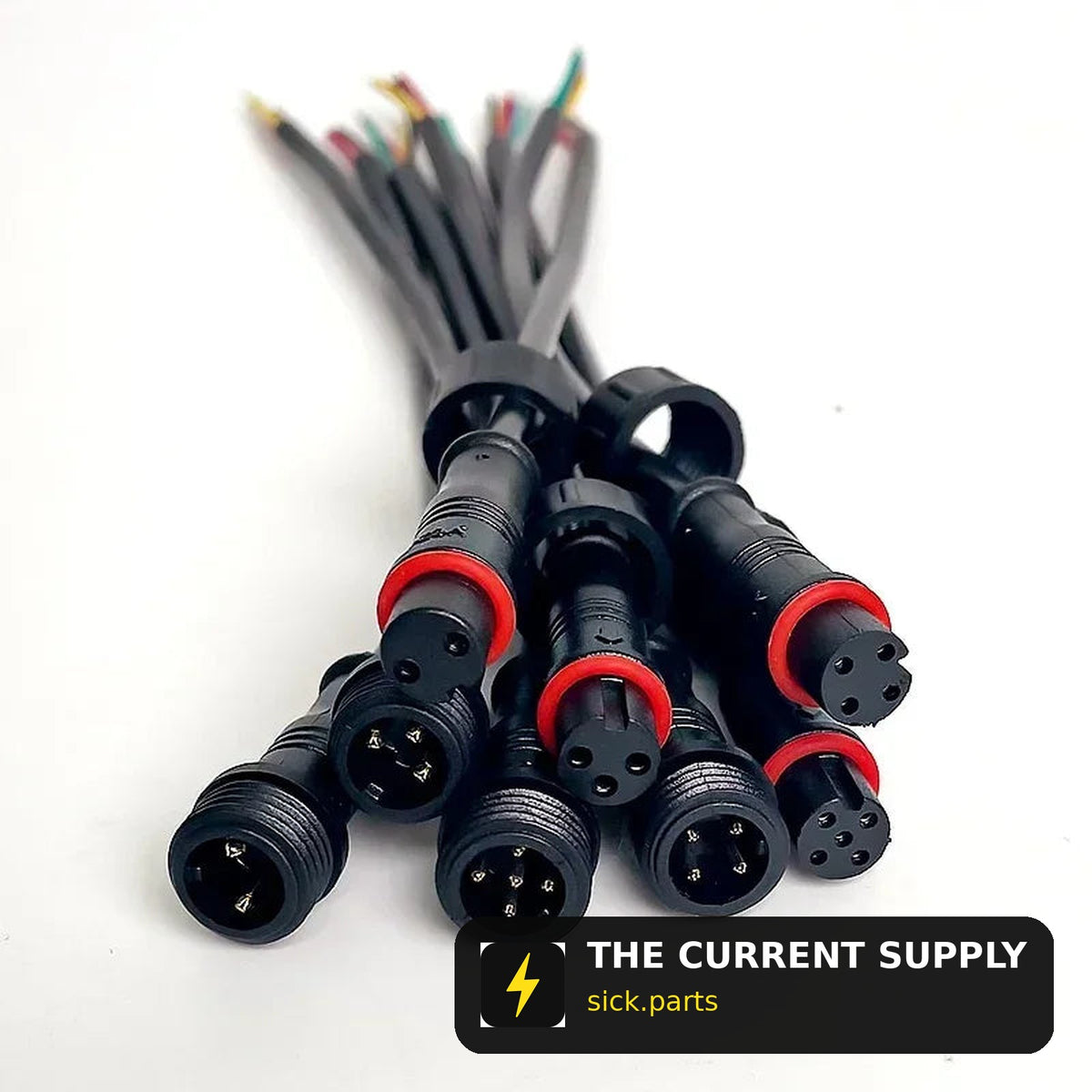 5-20pcs-m12-waterproof-2-3-4-5pin-ip65-cable-wire-plug-for-led-strips-male-and-female-jack-20cm-length-connector-small-size-head