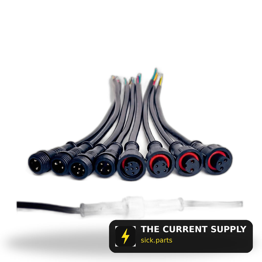 5-20pcs-m12-waterproof-2-3-4-5pin-ip65-cable-wire-plug-for-led-strips-male-and-female-jack-20cm-length-connector-small-size-head