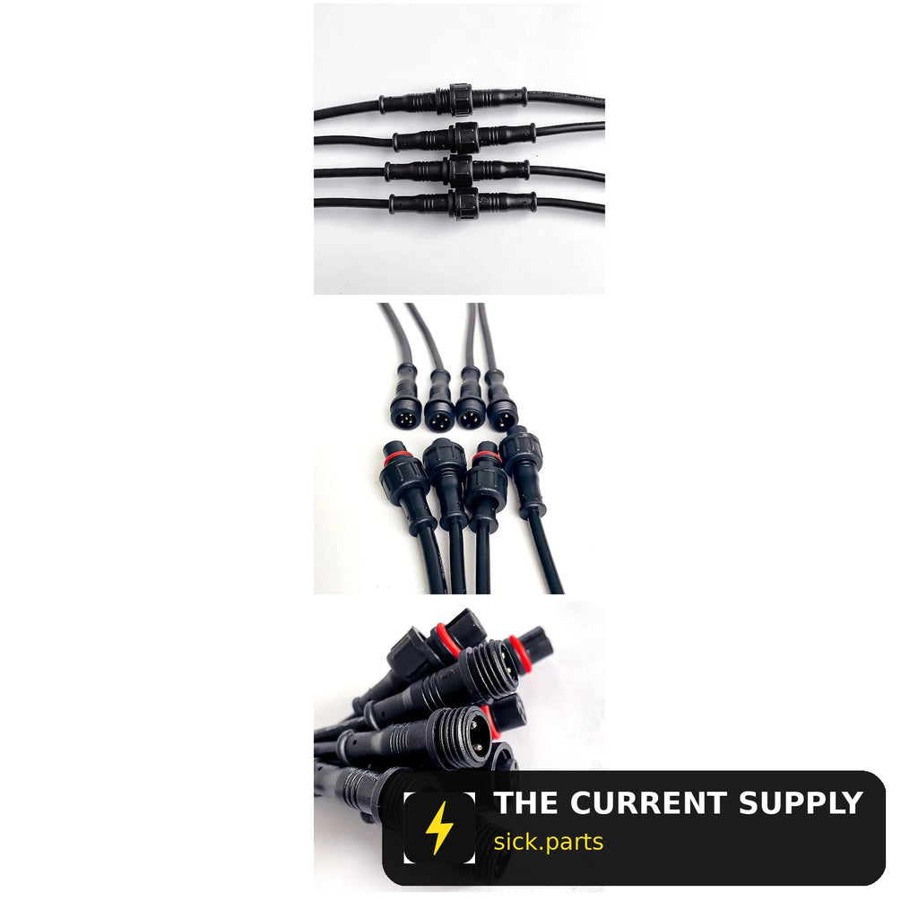 5-20pcs-m12-waterproof-2-3-4-5pin-ip65-cable-wire-plug-for-led-strips-male-and-female-jack-20cm-length-connector-small-size-head